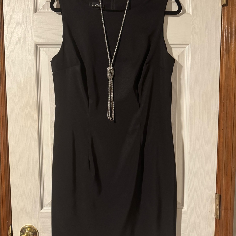 Alyx Classic Black Midi Dress